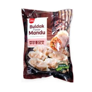 KOREAN BULDAK FLAVOR MANDU (2X SPICY) 595GM