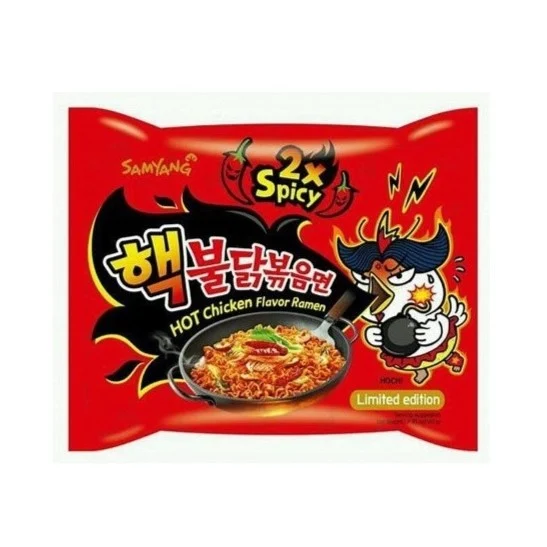 BULDAK 2X SPICY CHICKEN RAMEN 140GM
