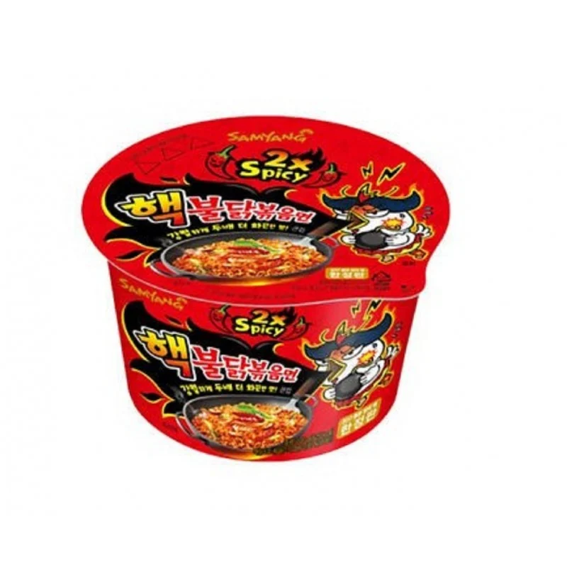 BULDAK 2X SPICY CHICKEN RAMEN BOWL 105GM