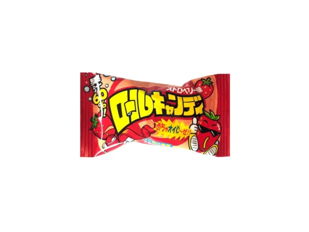 ROLL CANDY STRAWBERRY 20GM