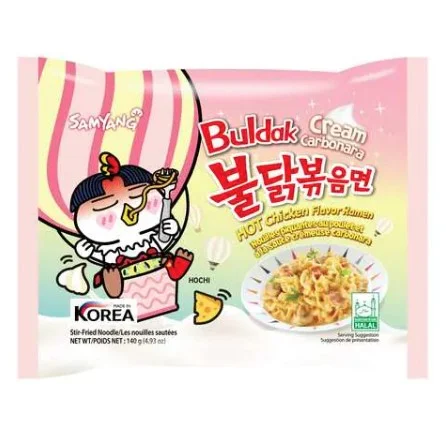 BULDAK CREAM CARBONARA RAMEN 140GM