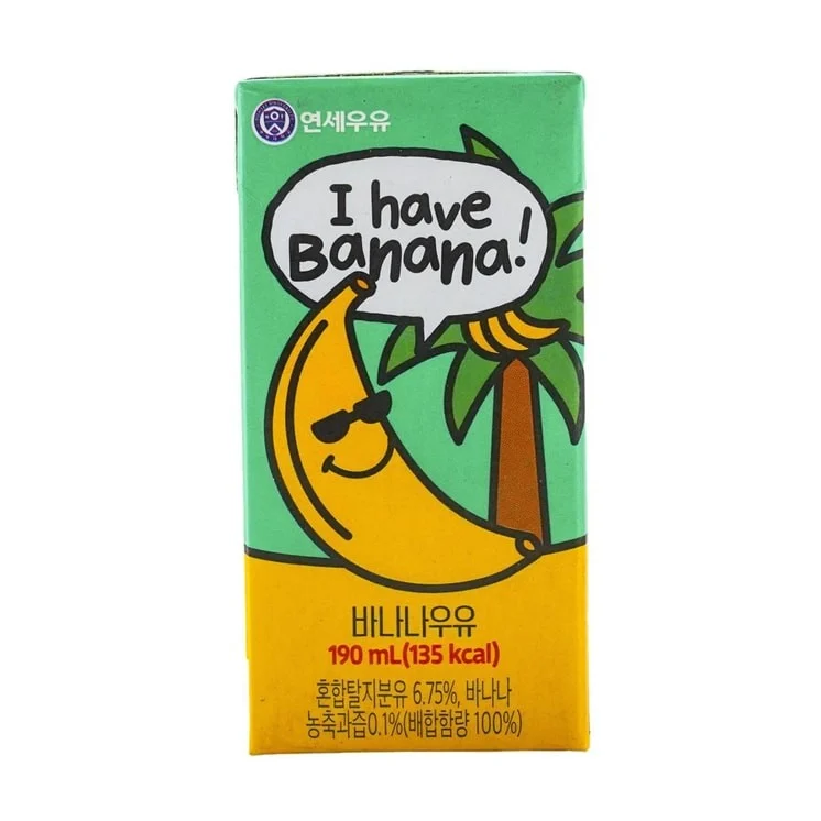 BANANA MILK DRINK 190ML