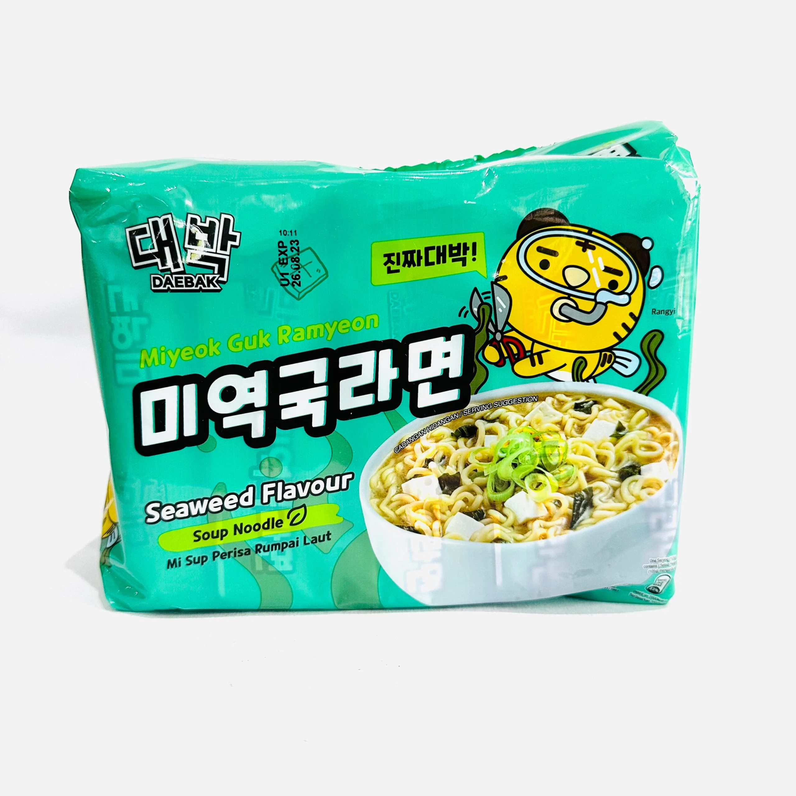 DAEBAK MIYEOK GUK SEAWEED RAMEN 105GM