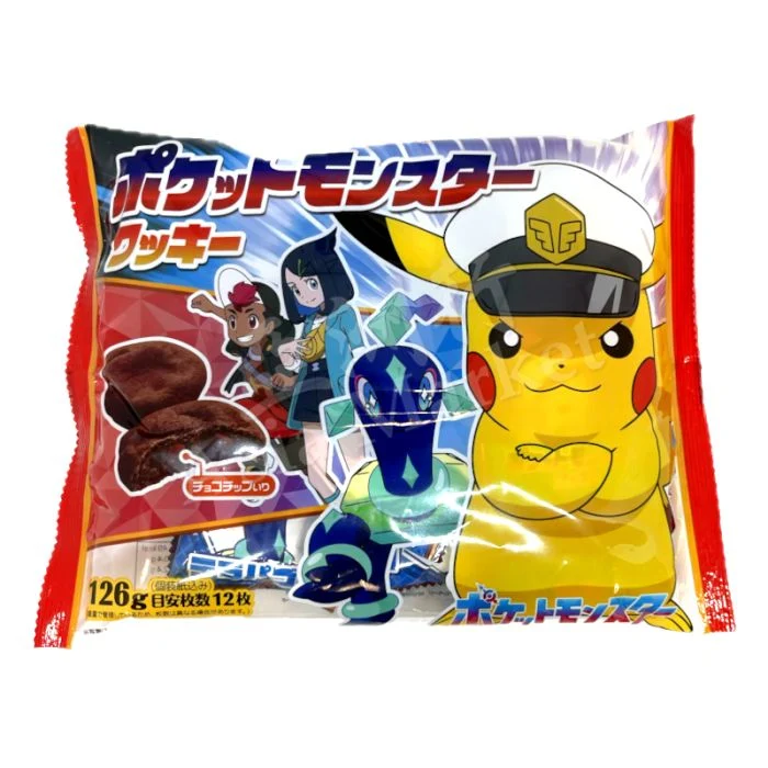 POKEMON CHOCOLATE COOKIES 126GM