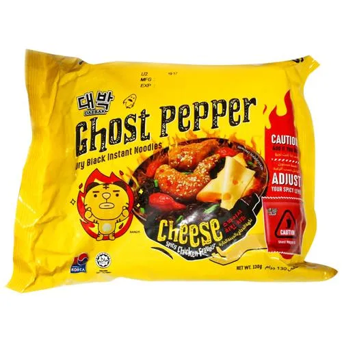 DAEBAK GHOST PEPPER SPICY CHICKEN CHEESE RAMEN 130GM