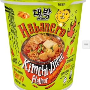 DAEBAK HABANERO KIMCHI JJIGAE RAMEN CUP 85GM