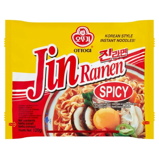 OTTOGI JIN RAMEN SPICY 120GM