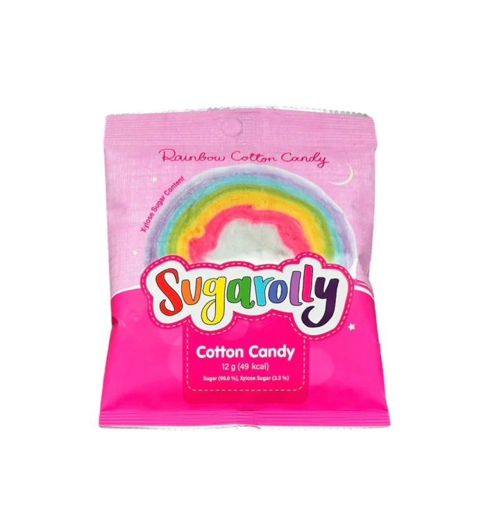 SUGAROLLY STRAWBERRY COTTON CANDY