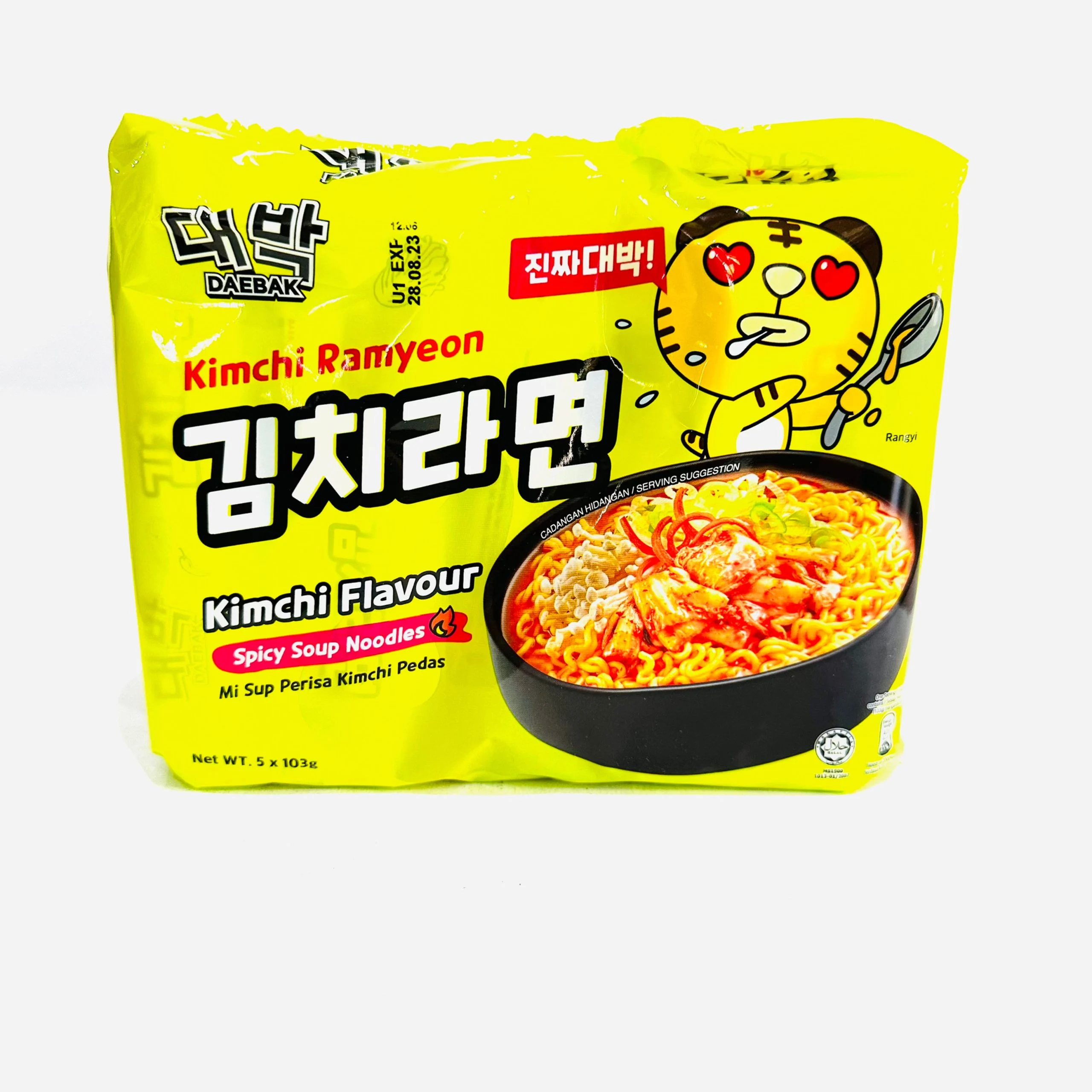 DAEBAK KIMCHI FLAVOUR RAMEN 103GM