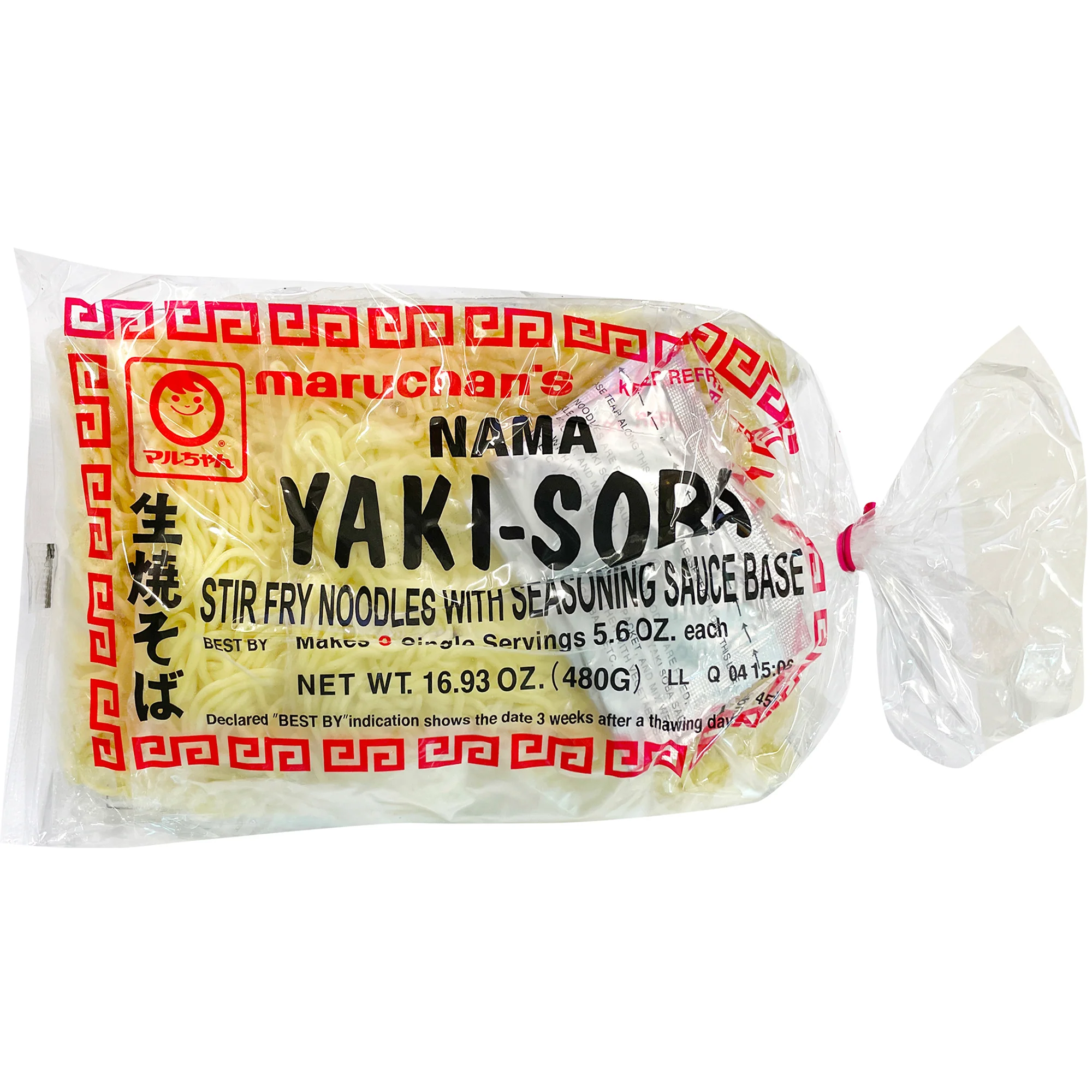 YAKI SOBA (FROZEN FRIED NOODLE) 480GM