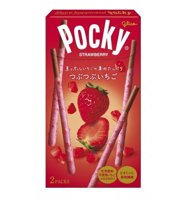 POCKY STICKS STRAWBERRY YOGURT FLAVOUR 55GM