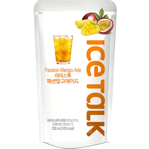 ICETALK PASSION MANGO ADE ICED POUCH DRINK 230ML