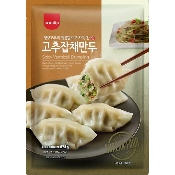 SPICY PEPPER JAEBCHAE DUMPLING 675GM