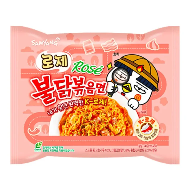 BULDAK ROSE RAMEN 140GM