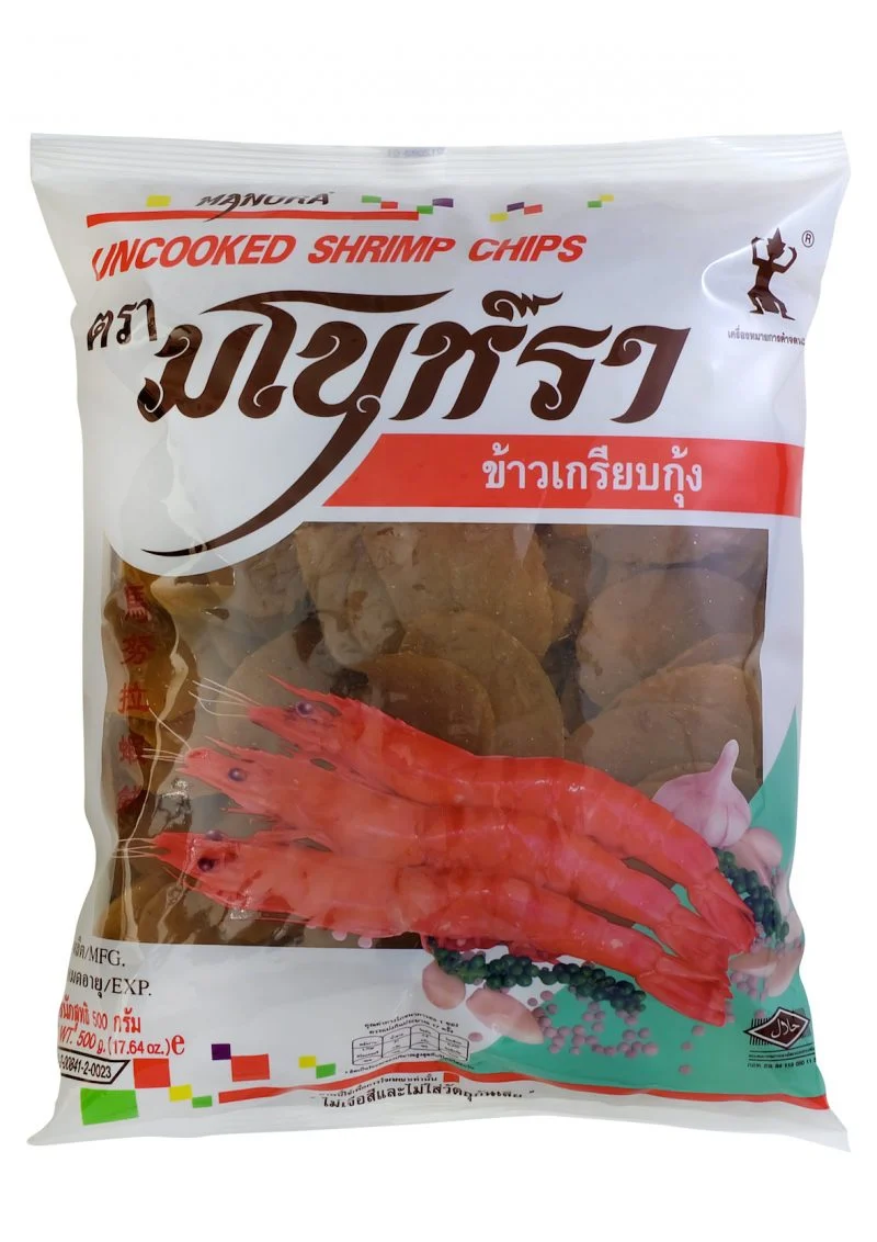 SHRIMP CRACKERS UNCOOKED 500GM
