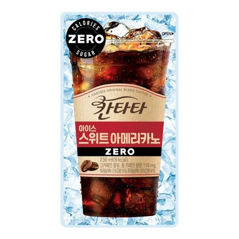 CANTATA ICED SWEET AMERICANO POUCH DRINK 230ML